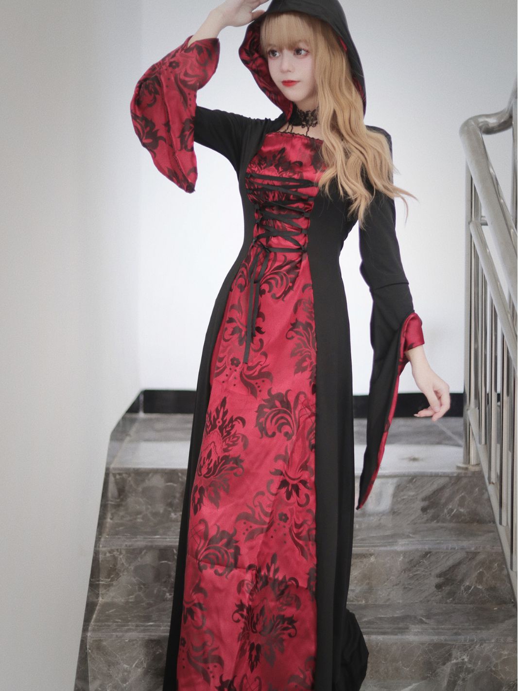 Naotstore - Halloween Cape Vampire Cosplay Costume