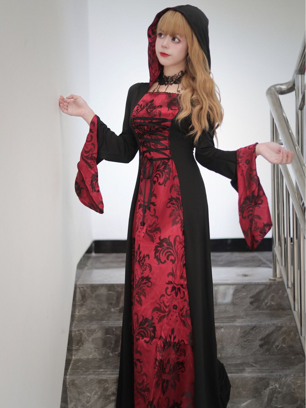 Naotstore - Halloween Cape Vampire Cosplay Costume