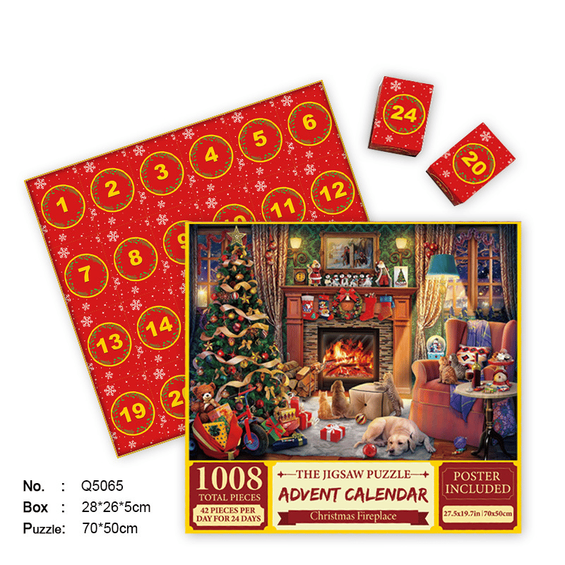 Naotstore - Christmas Advent Calendar Puzzle