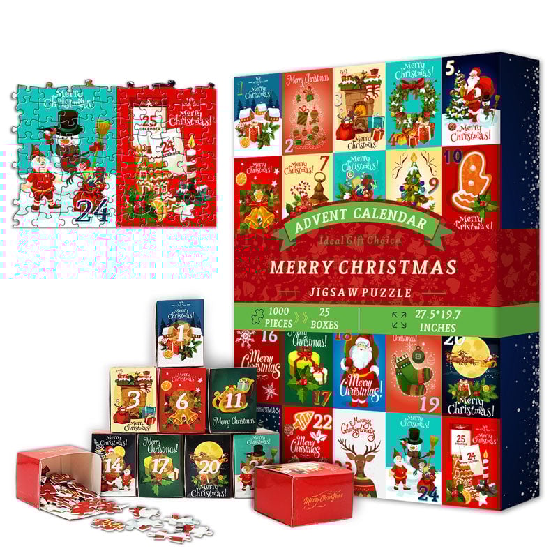 Naotstore - Christmas Advent Calendar Puzzle