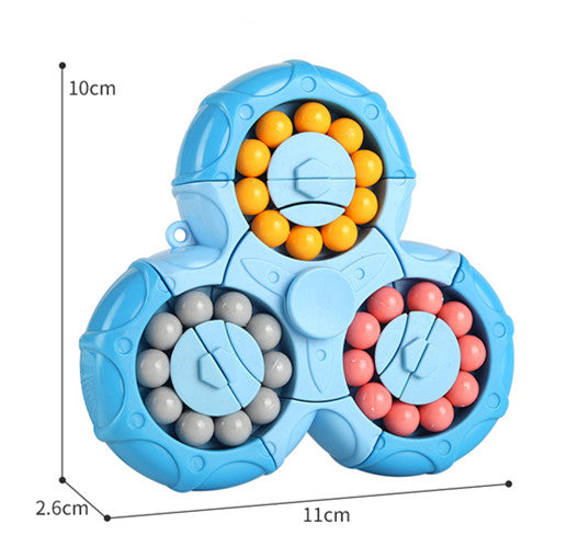 Naotstore - 2 in 1 Rubik's Cube / Magic Bean Gyro