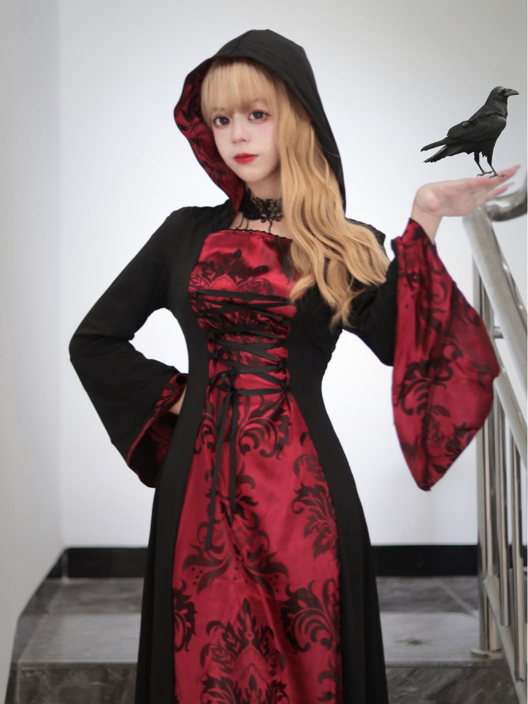 Naotstore - Halloween Cape Vampire Cosplay Costume