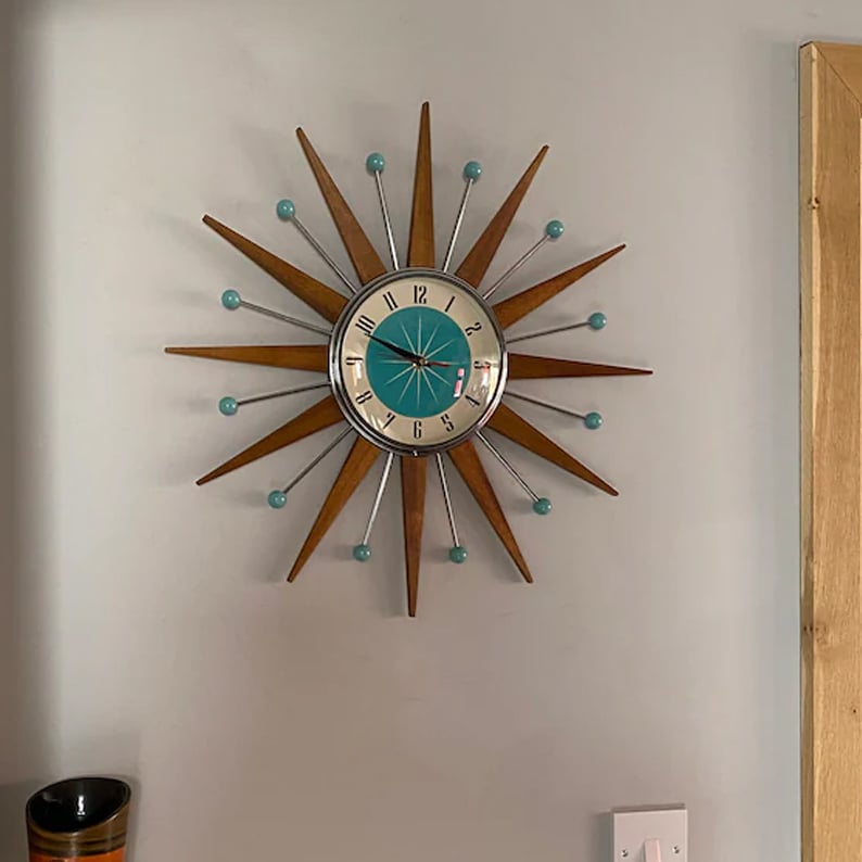 Naotstore - Starburst Sunburst Clock