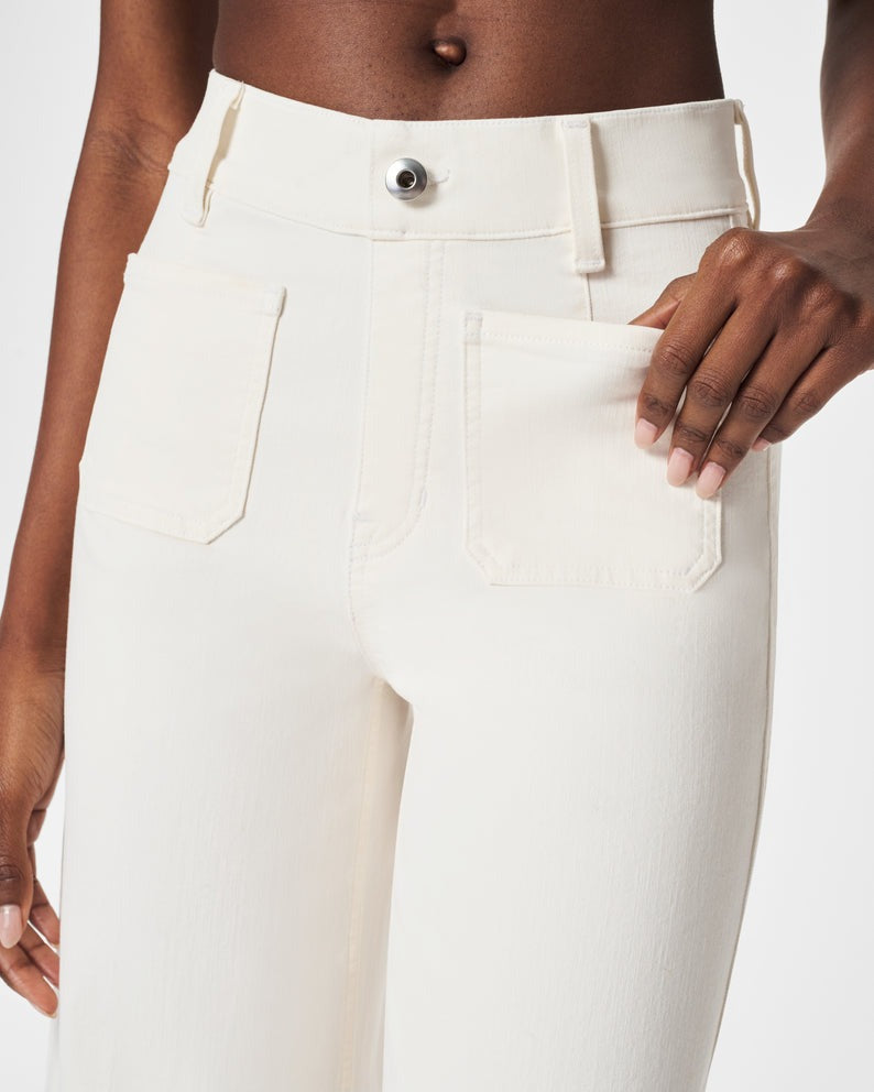š„Last day! š„Special sale - Tummy Control Cropped Wide-Leg Jeans - naotstore