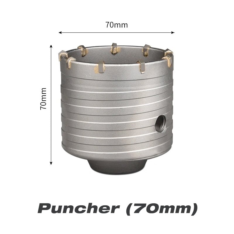 Naotstore - Impact Resistant Wall Puncher Electric Drill Accessories