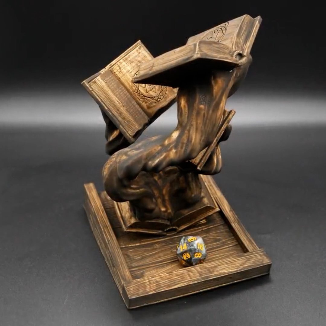 Naotstore - Tomes of Magic Dice Tower RPG & DnD Player Gift