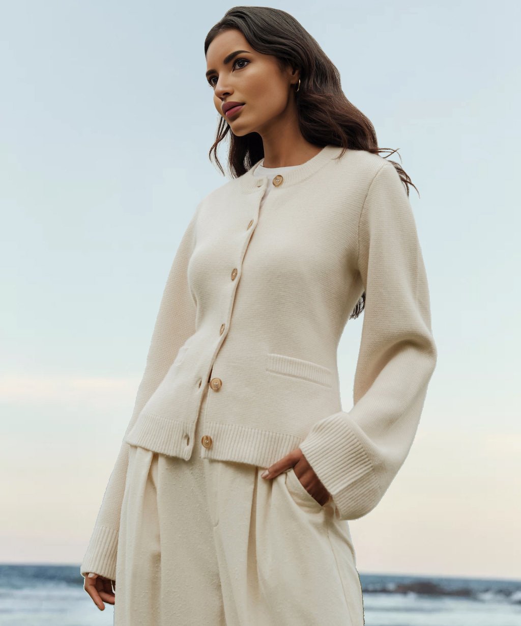 Naotstore - Ultra-Soft Button Cardigan