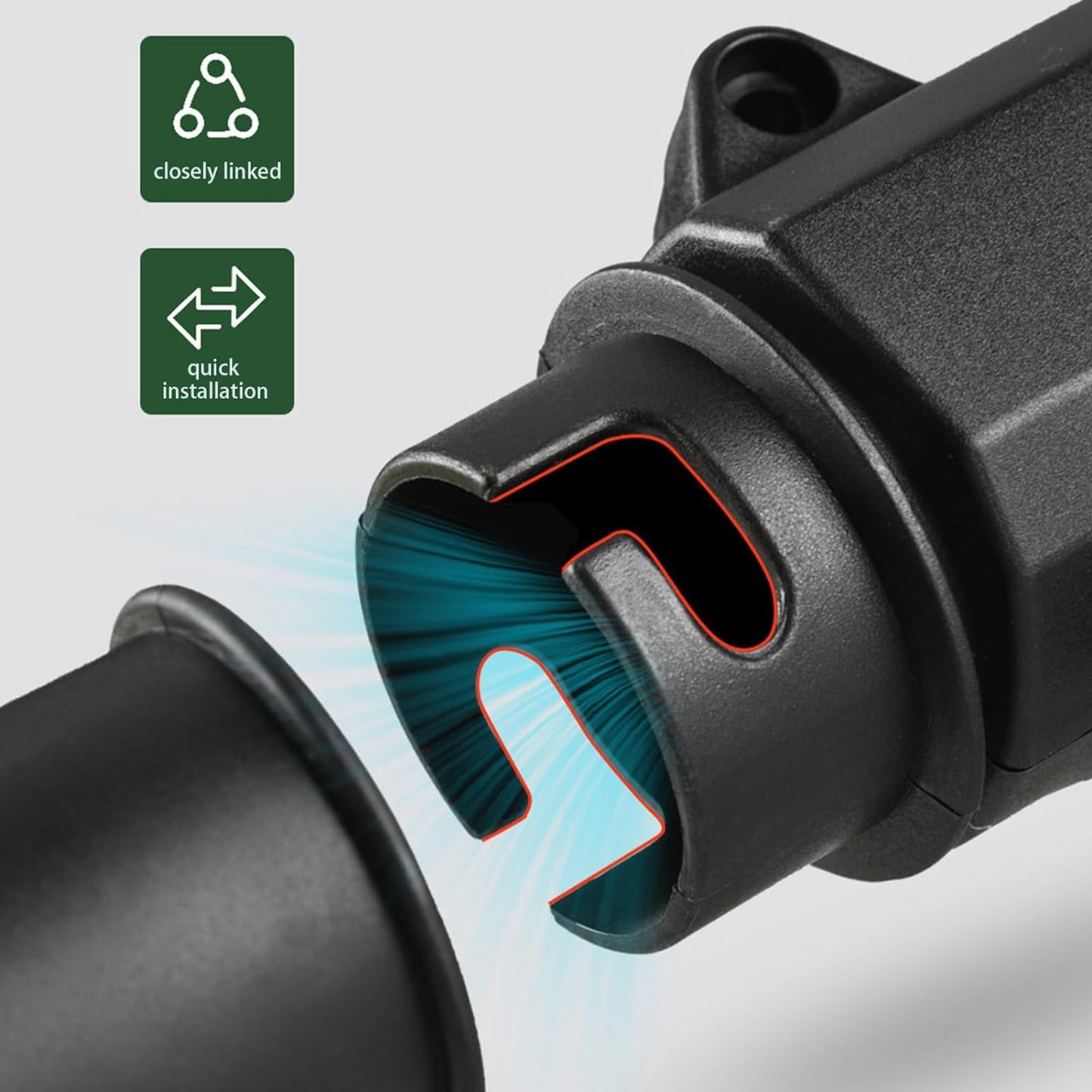 Naotstore - Angle Grinder to Blower Adapter Set