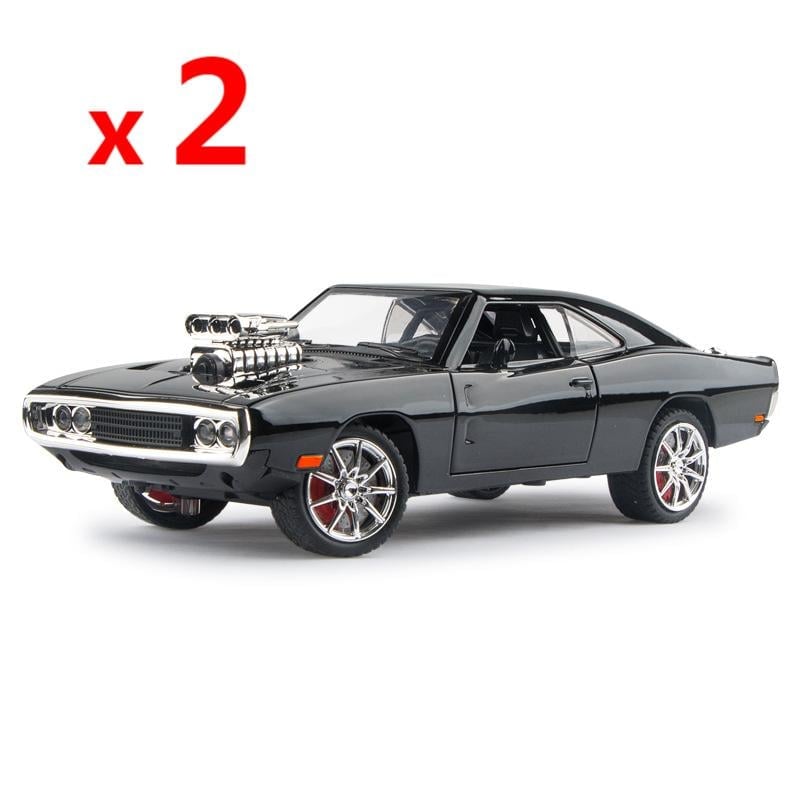 Naotstore - 1:24 Scale Die-Cast Vehicle - Dom's 1970 R/T Metal Model Car