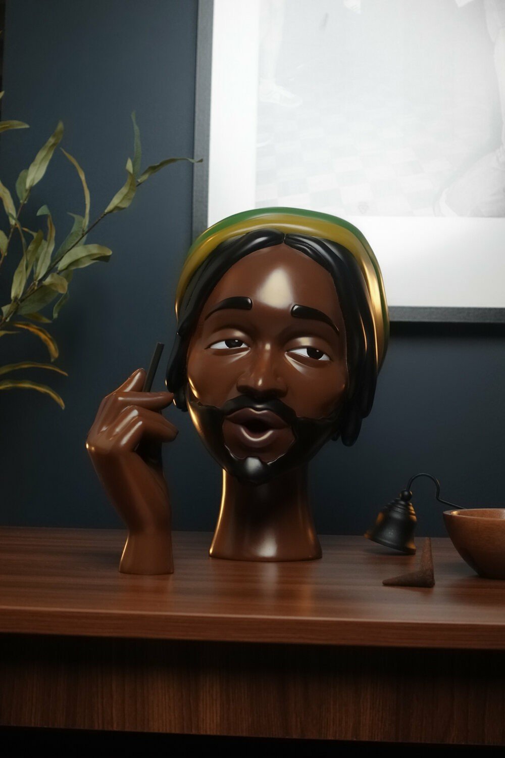 Naotstore - Head Incense Burner Black Woman