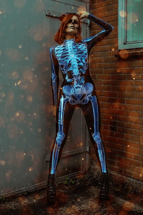 đHalloween's hottest items - Sexy skull leggings - naotstore