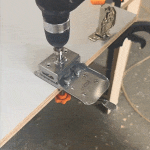 Naotstore - Woodworking 35mm Hinge Boring Jig Hole Opener Kit