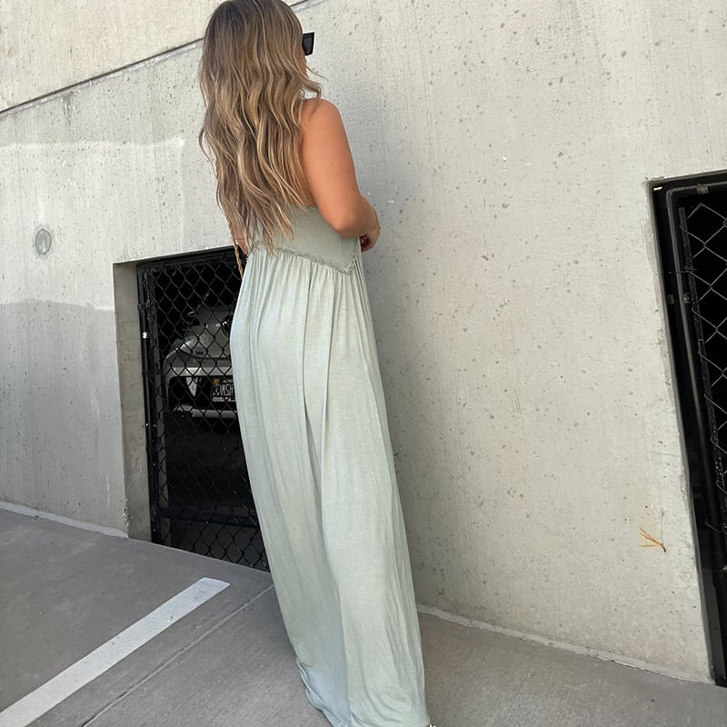 ✨This week's special price is $16.99💗Slit Casual Simple Loose Maxi Long Dress