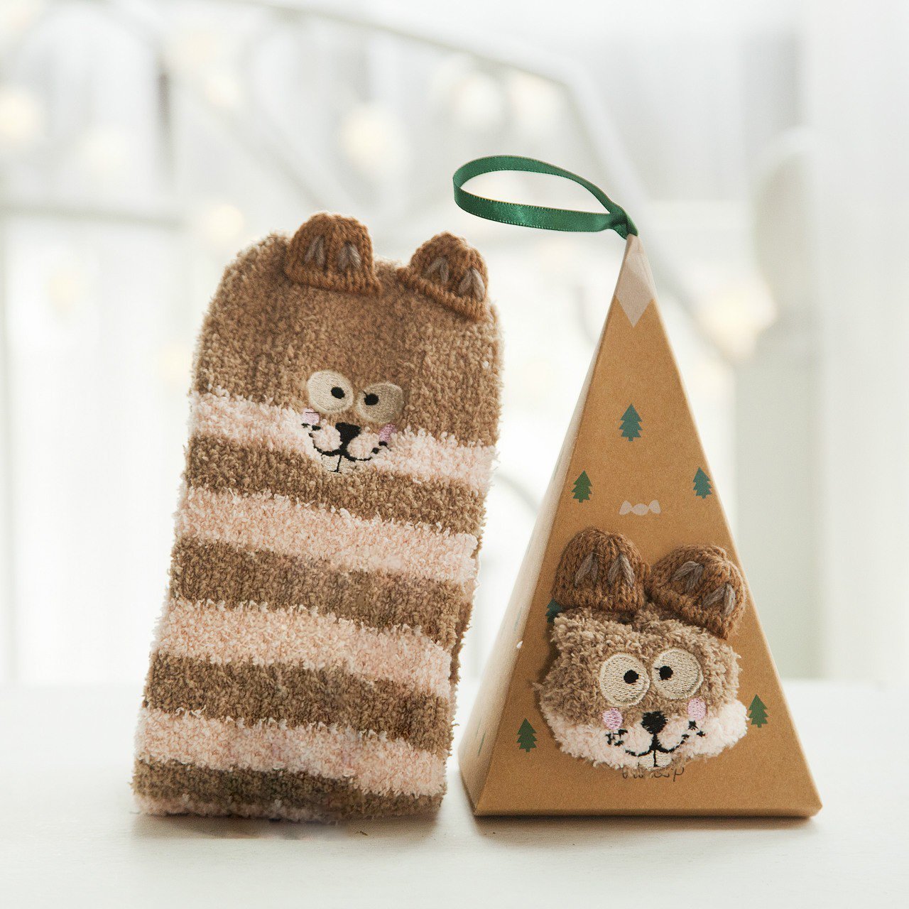 Naotstore - Cute Christmas Style Thickened Warm Socks