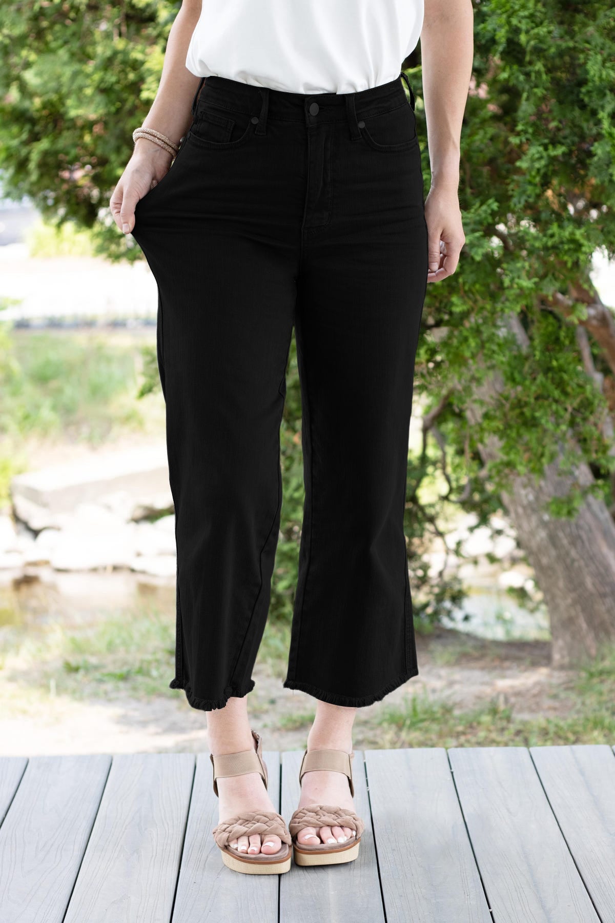 Naotstore - THE BEST High-Rise Tummy Control Wide Leg Denim