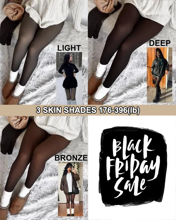Naotstore - Super Warm Flawless Translucent Fleeced Tights