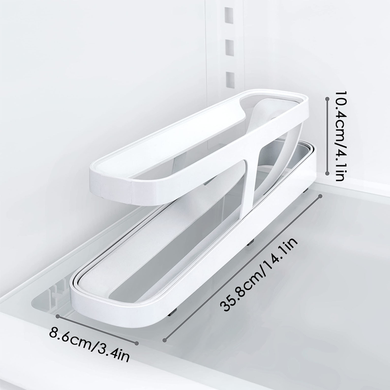 Naotstore - Automatic Scrolling Egg Rack Holder Storage Box