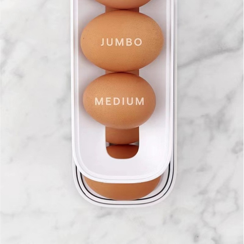Naotstore - Automatic Scrolling Egg Rack Holder Storage Box