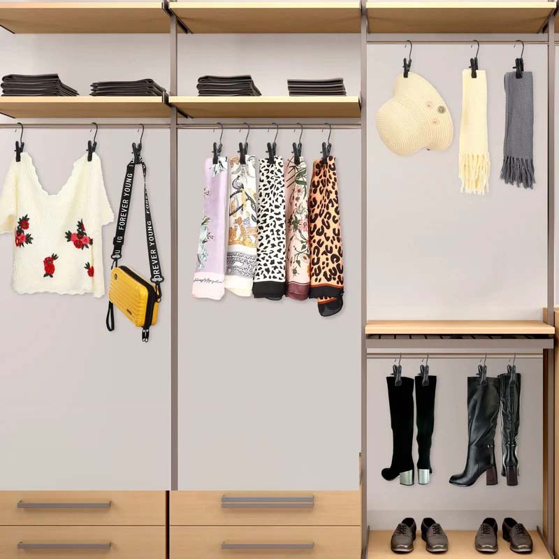 🤣Last day! 💥Special sale - Space Saving Portable Travel Hangers Clips - naotstore