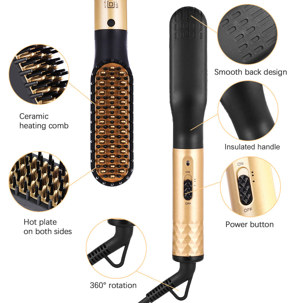 š„This week's specials - Professional beard straightening comb 2.0 - naotstore