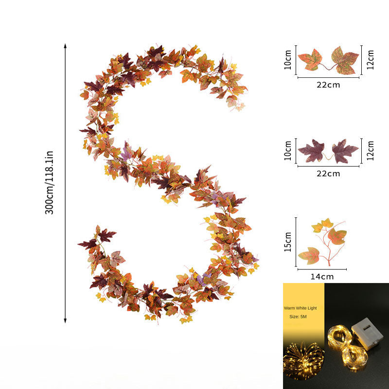 Naotstore - Autumn Leaves LED Garland