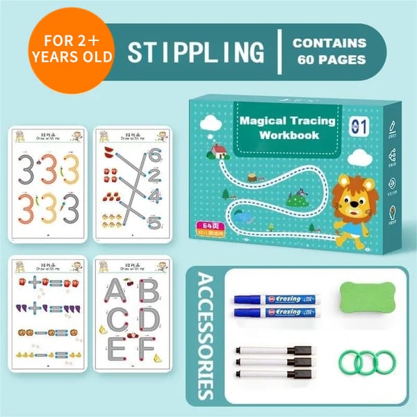 Naotstore - Magical Tracing Workbook Set