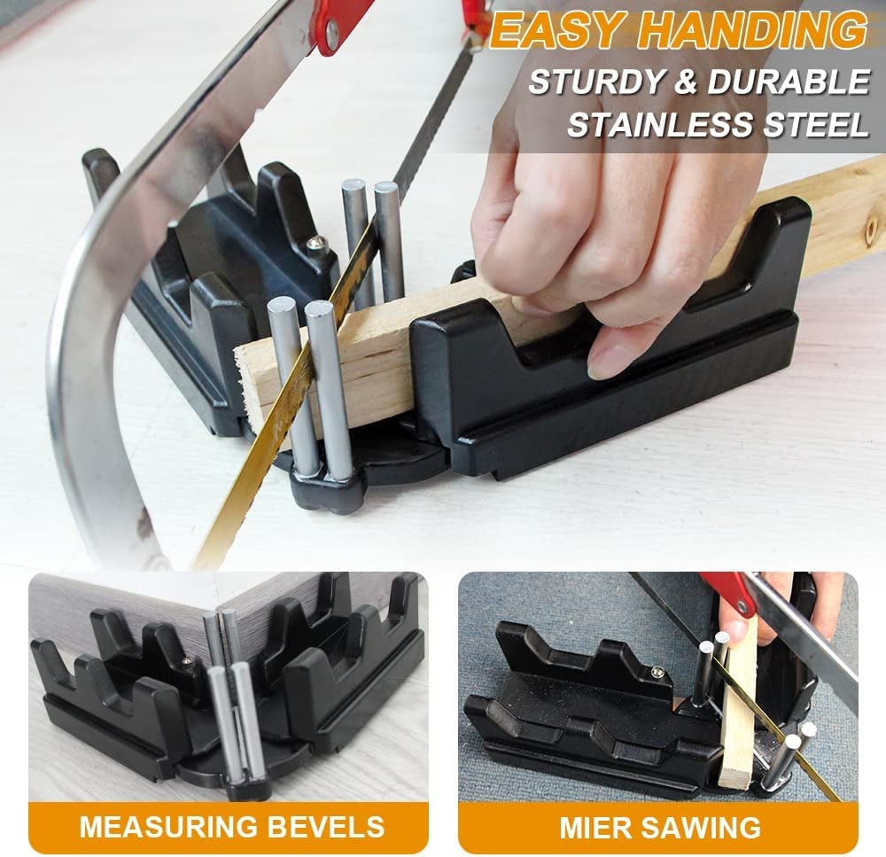 Naotstore - 2-in-1 Mitre Measuring Cutting Tool