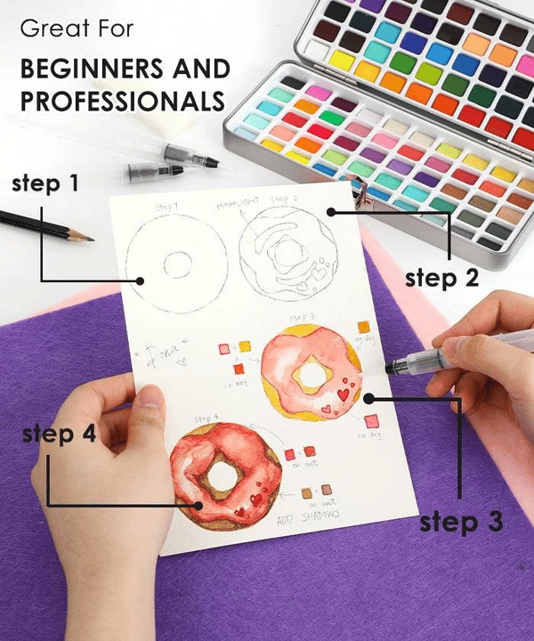 Naotstore - Premium Watercolor Set