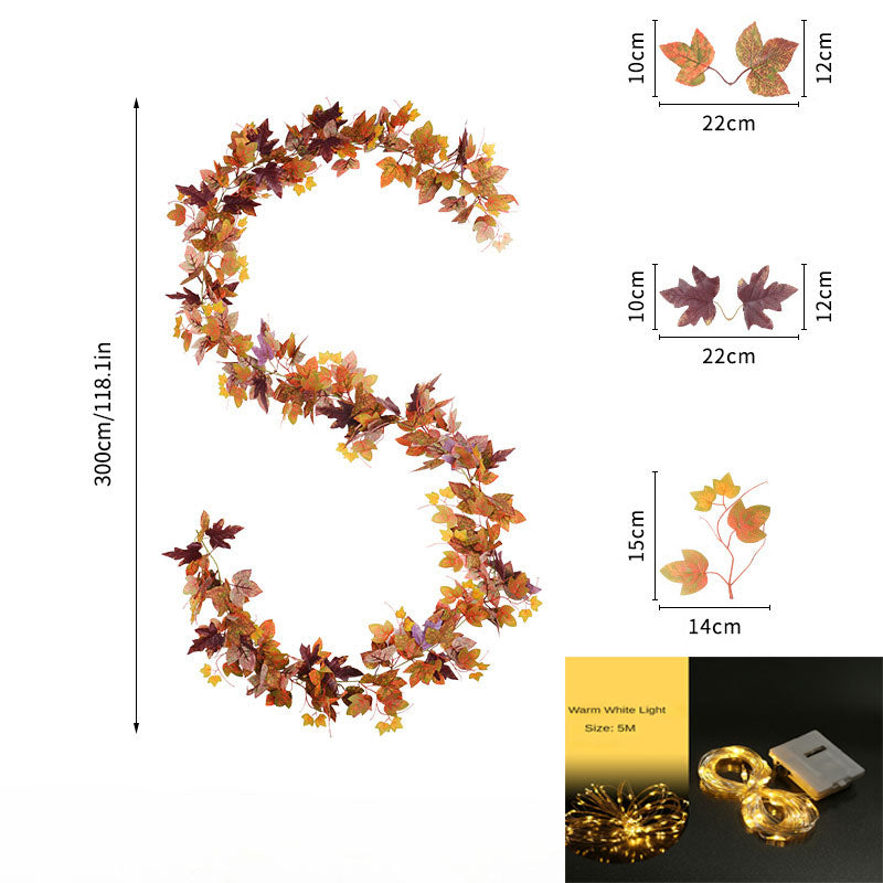 Naotstore - Autumn Leaves LED Garland