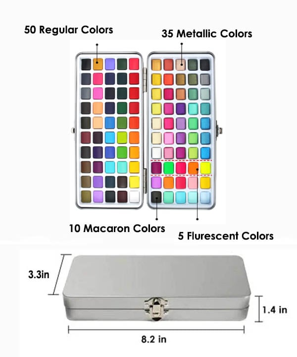 Naotstore - Premium Watercolor Set