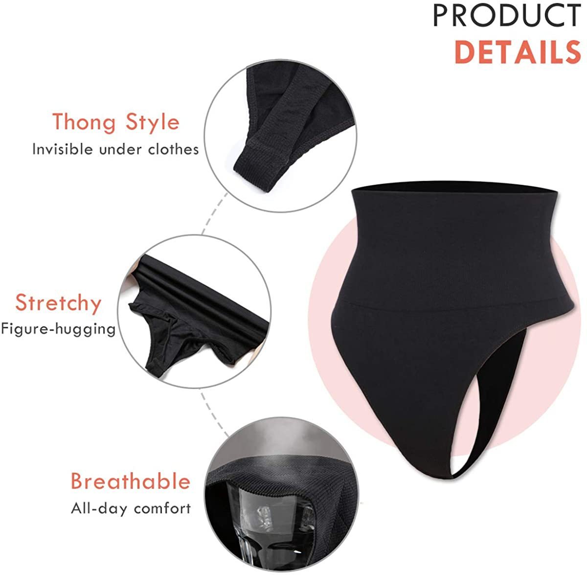 š„Buy 1 get 1 free - High Waist Tummy Control Thong - naotstore