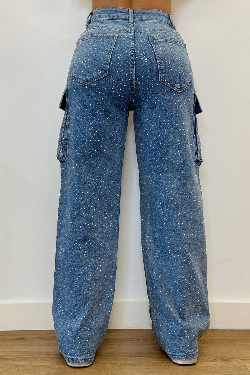 ✨This week's special price is $29.99💗Rhinestone Jeans