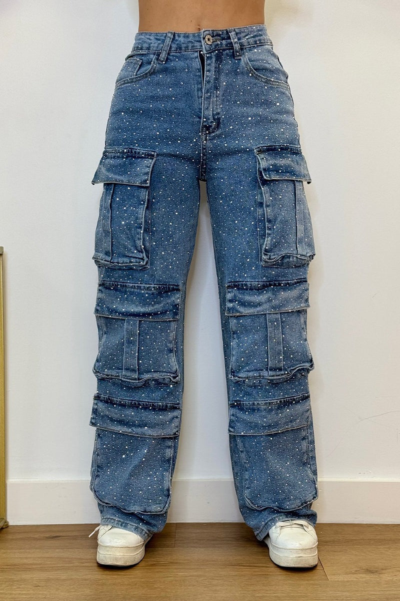 ✨This week's special price is $29.99💗Rhinestone Jeans