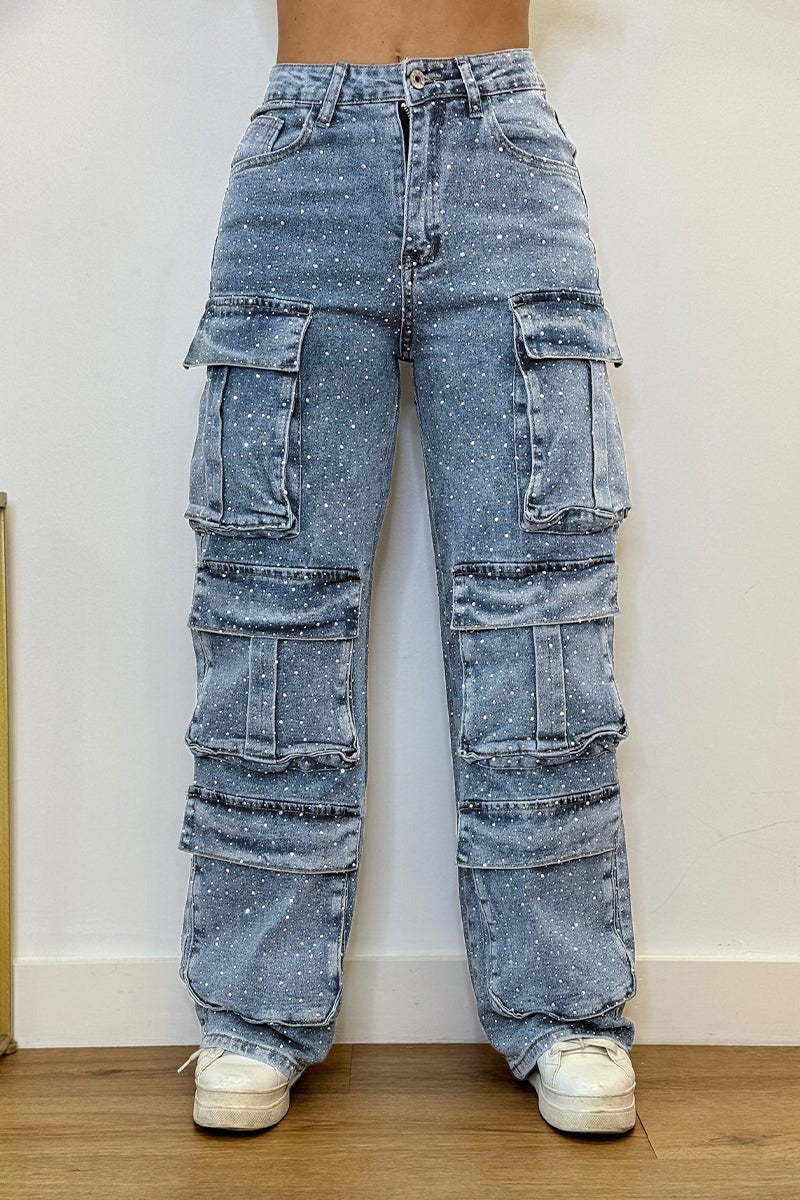 ✨This week's special price is $29.99💗Rhinestone Jeans