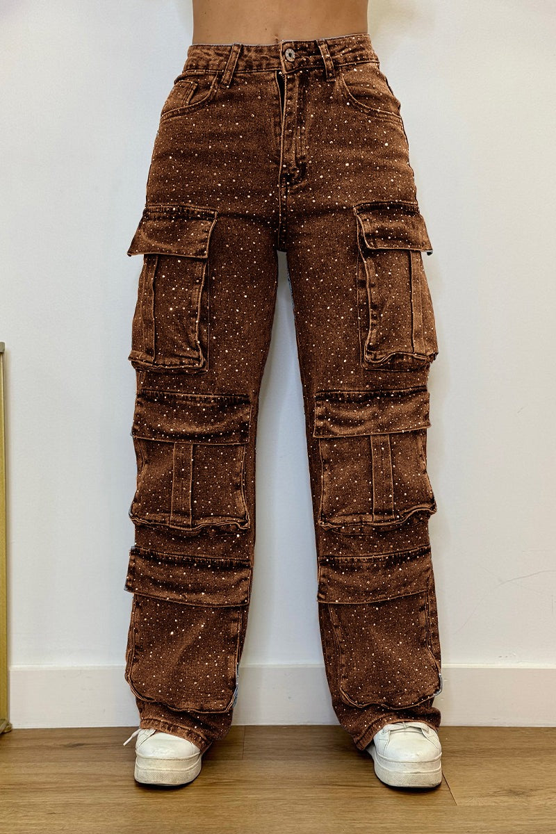 ✨This week's special price is $29.99💗Rhinestone Jeans