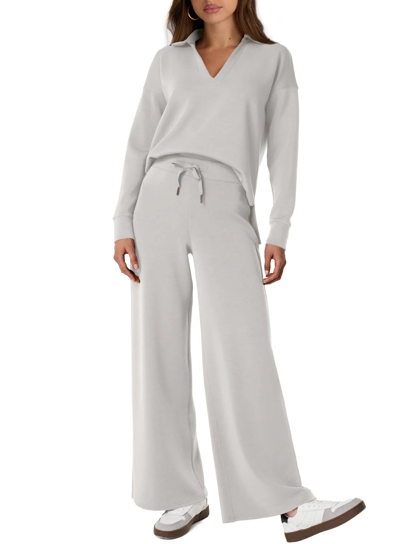 Naotstore - Casual Long Sleeve Sweatsuits Sets