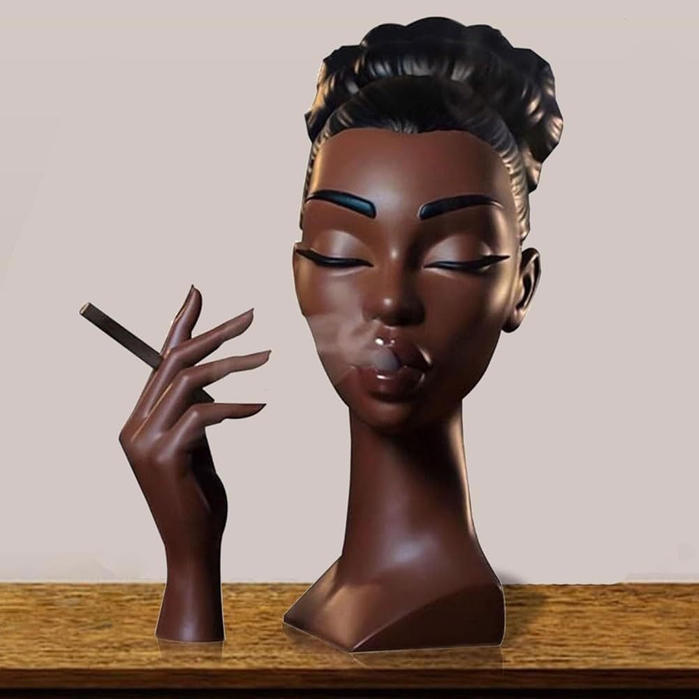 Naotstore - Head Incense Burner Black Woman