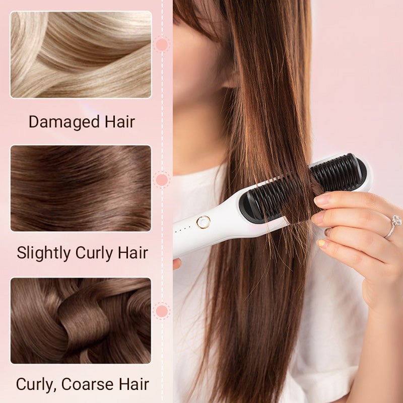 Naotstore - Negative Ion Hair Straightener Styling Comb