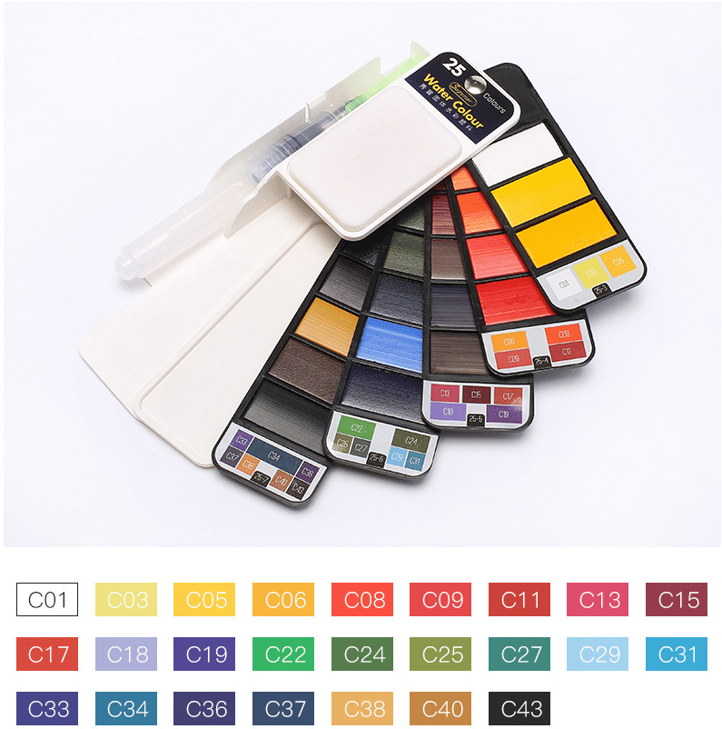 š„Hottest recommendations - Handy Watercolor Travel Kit - naotstore