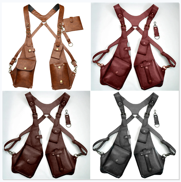 🤣Last day! 💥Special sale - New Leather Anti-theft Harness - naotstore