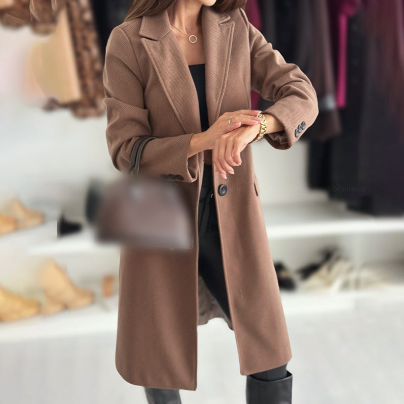 Naotstore - Women’s Elegant Tailored Long Coat