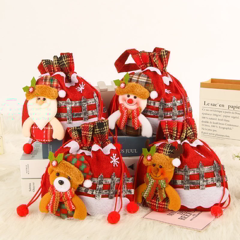 Naotstore - Christmas Gift Doll Bags