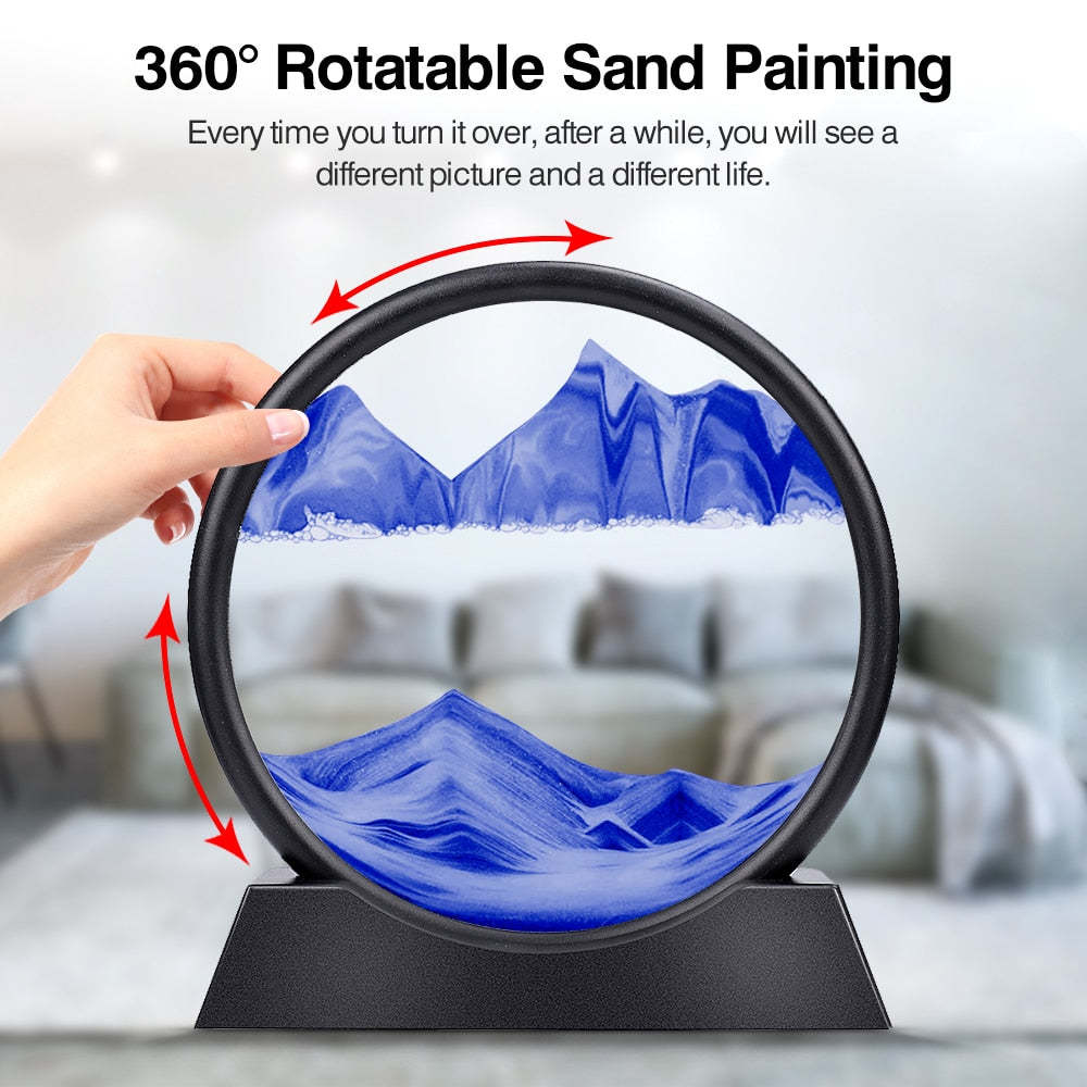 Naotstore - 3D Hourglass Deep Sea Sandscape