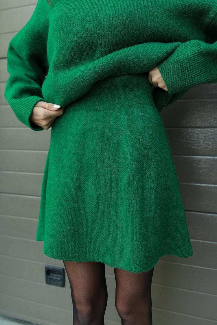 Naotstore - Knitted skirt suit