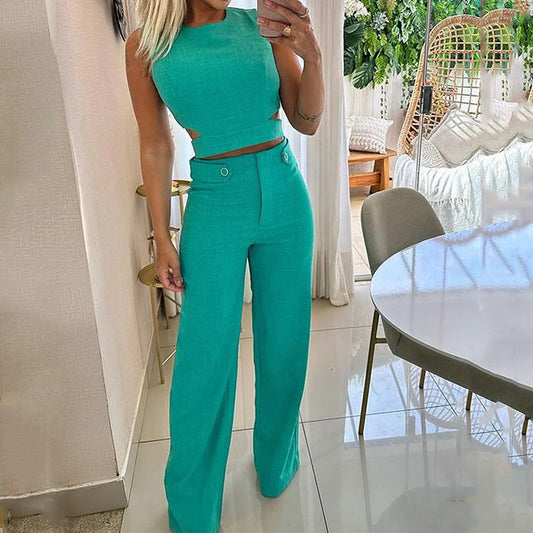 💥Hottest recommendations - Slim fit solid color buttoned suit pants - naotstore