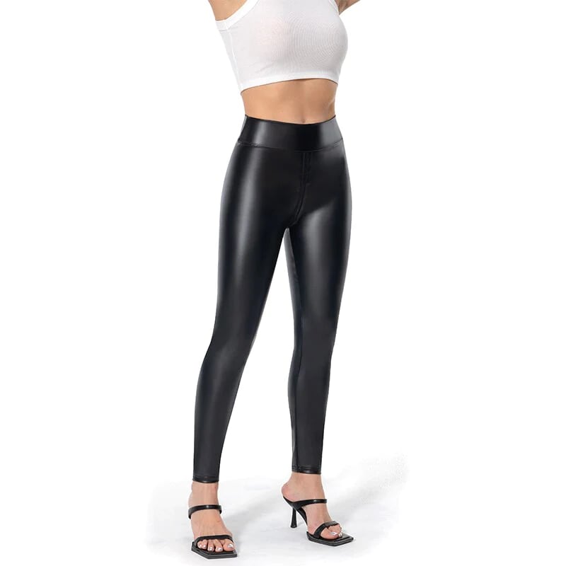 Naotstore - Matte Leather Trousers