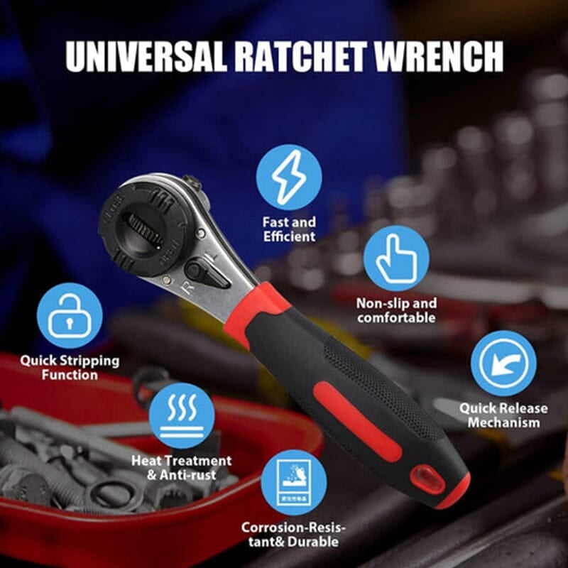 Naotstore - Adjustable Ratchet Wrench