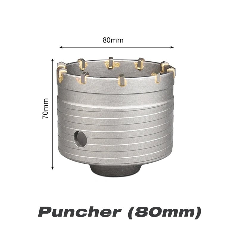 Naotstore - Impact Resistant Wall Puncher Electric Drill Accessories