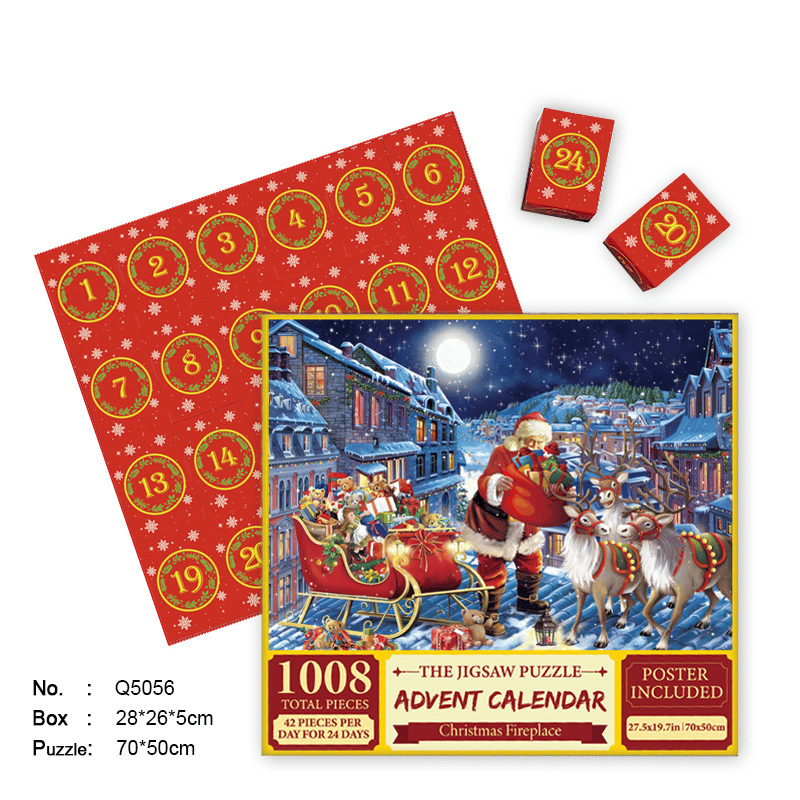 Naotstore - Christmas Advent Calendar Puzzle