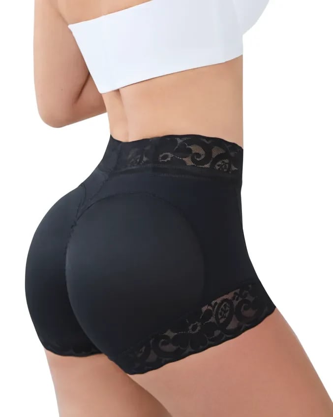 Naotstore - Women Lace Classic Daily Wear Body Shaper Butt Lifter Panty Smoothing Brief